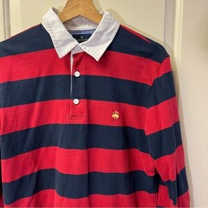 Brooks Brothers Longsleeve Striped Polo Shirt